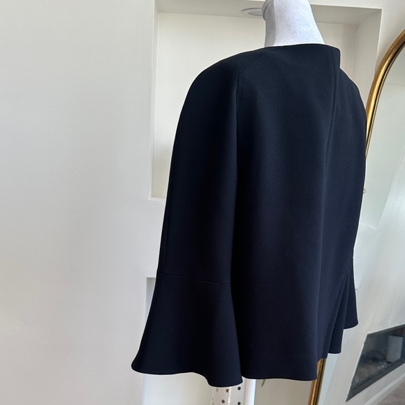 Ann Taylor Black Cape Jacket - Picture 5 of 8